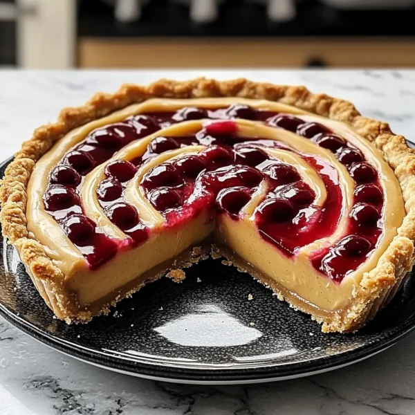 Peanut Butter and Jelly Pie Recipe