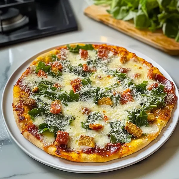 Pizza Caesar Salad: Quick, Crunchy Flavor in 25 Minutes