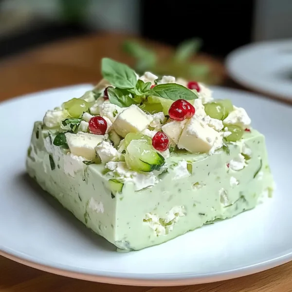 REFRESHING LIME GELATIN AND COTTAGE CHEESE SALAD RECIPE