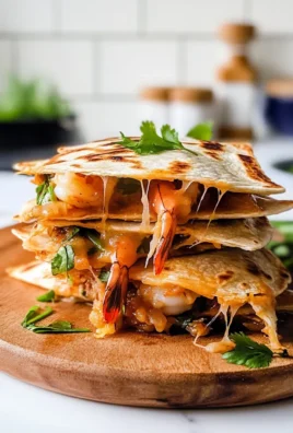 Shrimp Fajita Quesadillas