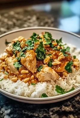 Slow Cooker Peanut Chicken