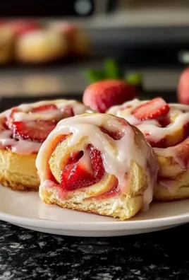 Strawberry Cheesecake Cinnabon Rolls