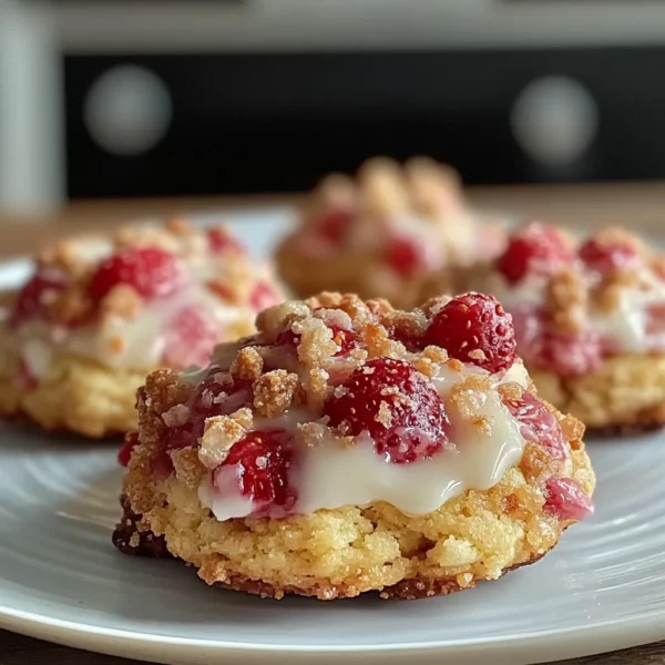 Strawberry Crumble Cookies Recipe - Easy Valentine’s Day Treats