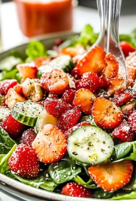 STRAWBERRY SPINACH SALAD