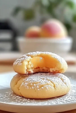 Whimsical Peach Cookies: Delight in Every Chewy Bite