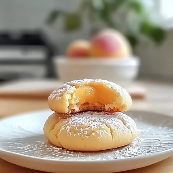 Whimsical Peach Cookies: Delight in Every Chewy Bite
