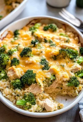 Easy Chicken Broccoli Rice Casserole