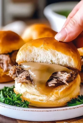 Easy French Dip Sliders Recipe