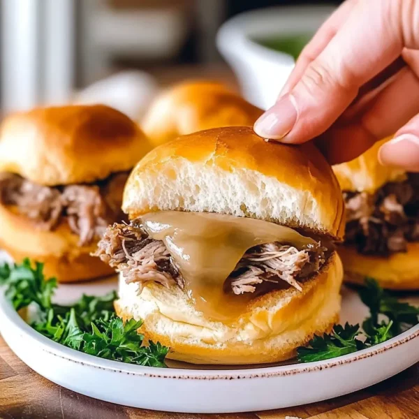 Easy French Dip Sliders Recipe