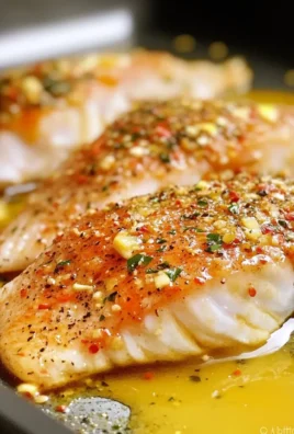 Garlic Butter Oven Baked Tilapia