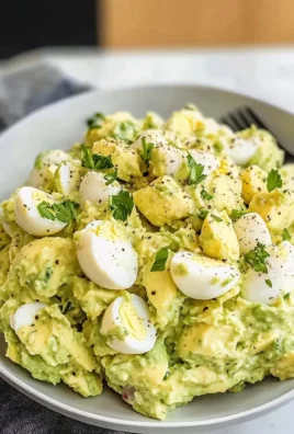 Healthy Avocado Egg Salad Recipe