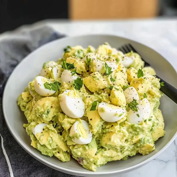 Healthy Avocado Egg Salad Recipe