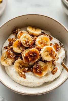 High-Protein Caramelized Banana Yogurt Bowl