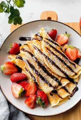 High-Protein Crepes