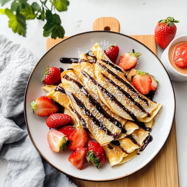 High-Protein Crepes