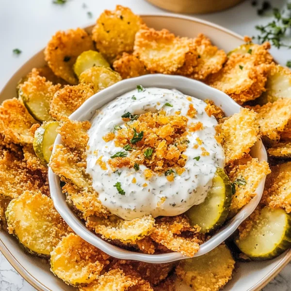 High-Protein Fried Pickle Dip