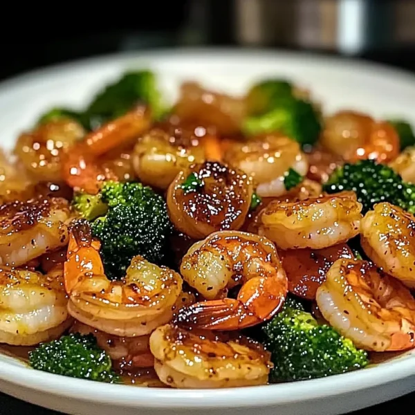 High-Protein Honey Garlic Shrimp