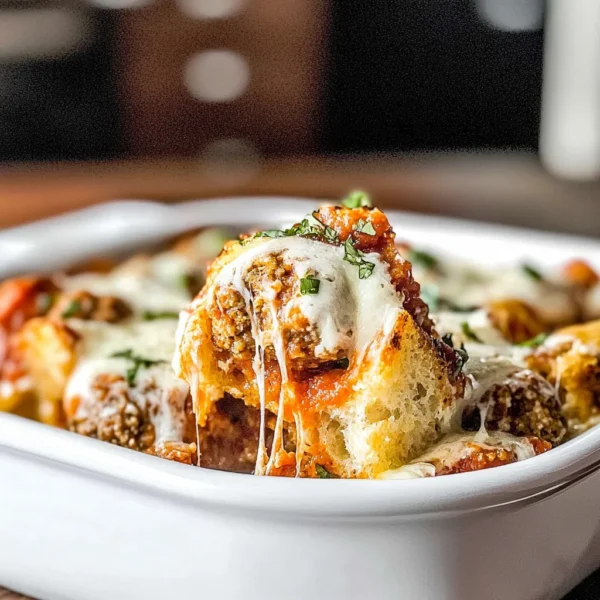 Meatball Sub Casserole