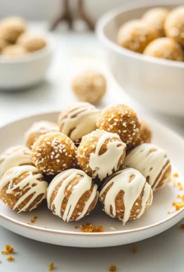 No-Bake Carrot Cake Protein Balls