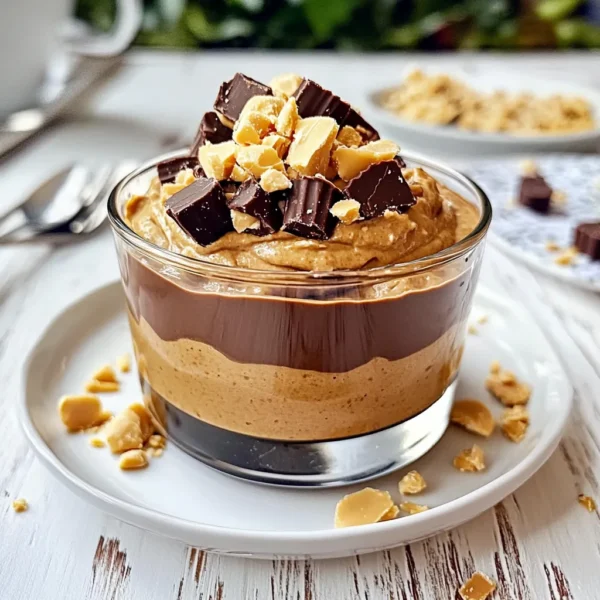 Peanut Butter Cup Protein Pudding