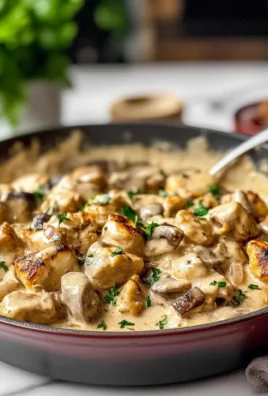 Rich Chicken Stroganoff