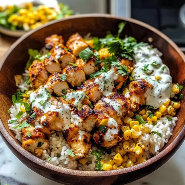 Tasty Street Corn Chicken Bowl