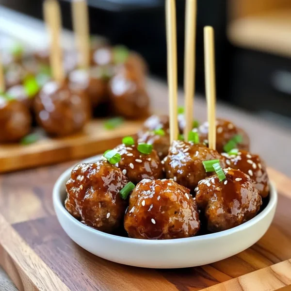 Teriyaki Meatballs