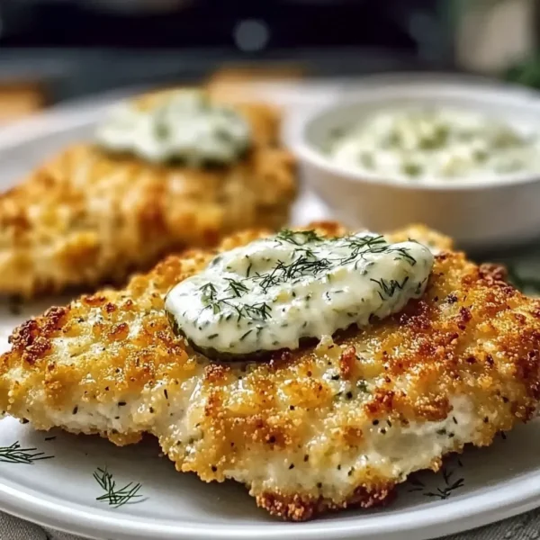 The Best Crispy Dill Pickle Parmesan Chicken Recipe