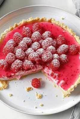 Raspberry Cream Pie