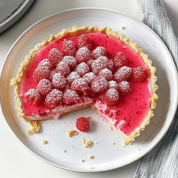 Raspberry Cream Pie