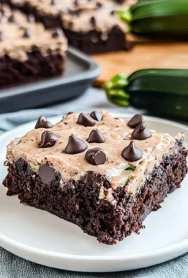 Chocolate Chip Zucchini Brownies