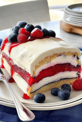 Red, White ‘n’ Blue Torte