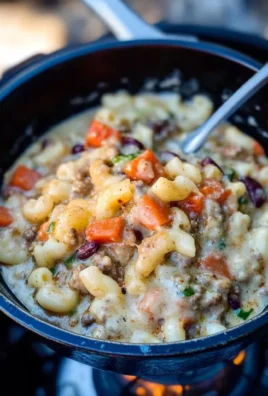 One Pot Chili Mac Camping