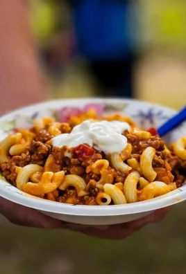 Campfire Cheater Chili Mac Skillet