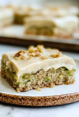 Zucchini Bars with Brown Butter Frosting