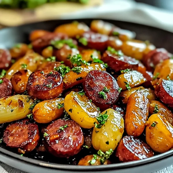 One-Pan Honey Garlic Kielbasa