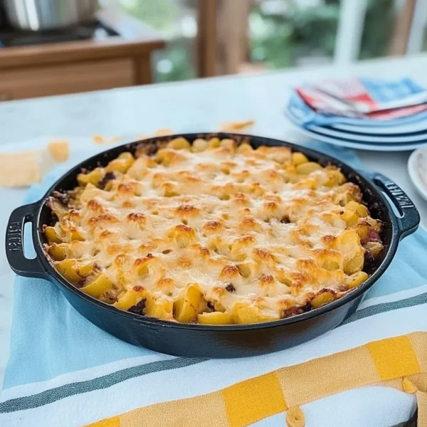 Tasty Camping Potato Bake; simple, easy meal for all