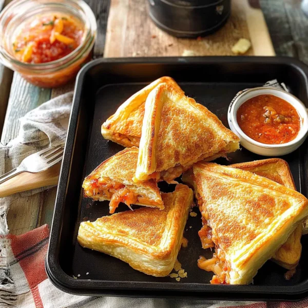 Pepper Jack Pudgy Pies Camping