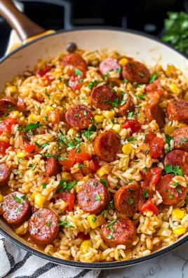 Kielbasa and Rice Skillet
