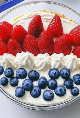 Red, White and Blue Dessert