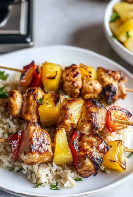 Pineapple Chicken Kabobs