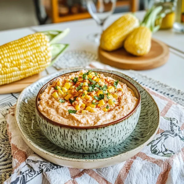 EVEN BETTER BOAT DIP WITH ROASTED CORN