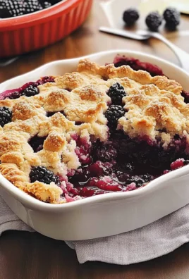 Summer Blackberry Cobbler