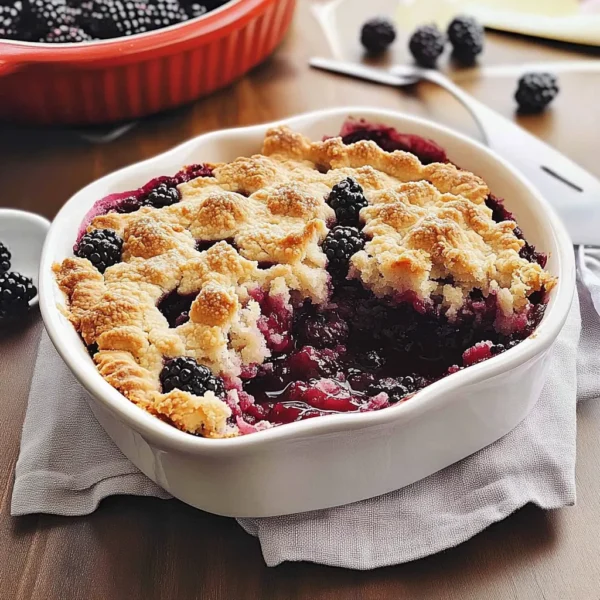 Summer Blackberry Cobbler