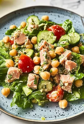 Chickpea Tuna Salad