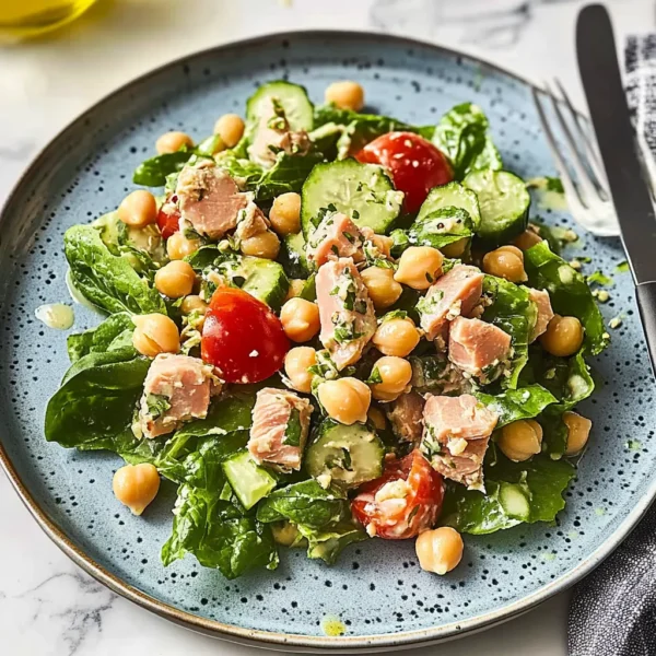 Chickpea Tuna Salad