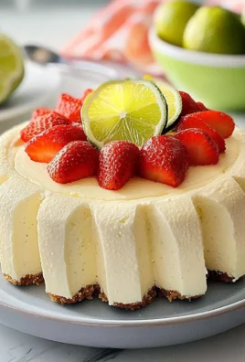 Refrigerator Lime Cheesecake