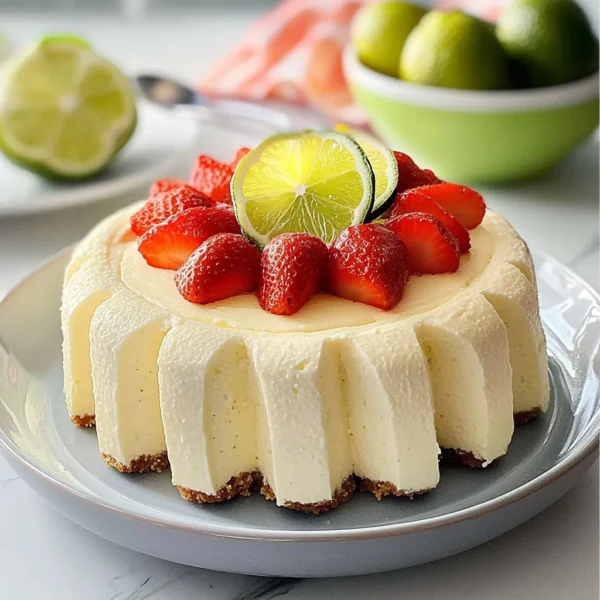 Refrigerator Lime Cheesecake