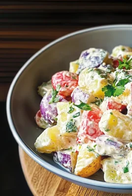Tri-Color Potato Salad