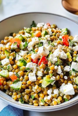 Lemony Lentil Salad with Feta